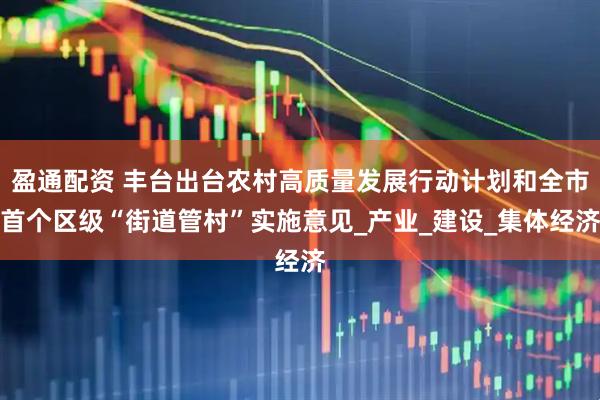 盈通配资 丰台出台农村高质量发展行动计划和全市首个区级“街道管村”实施意见_产业_建设_集体经济
