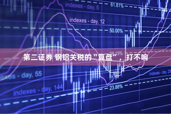 第二证券 钢铝关税的“算盘”，打不响
